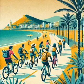 Beach Bike Tour in Alicante