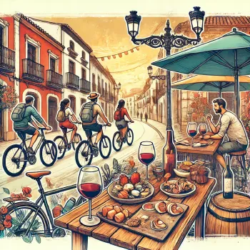 Gastronomic Bike Tour with Tapas and Wine